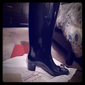 Salvatore  Ferragamo never worn with duster bags a